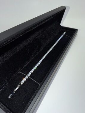 Silver Tennis Bracelet - 3mm